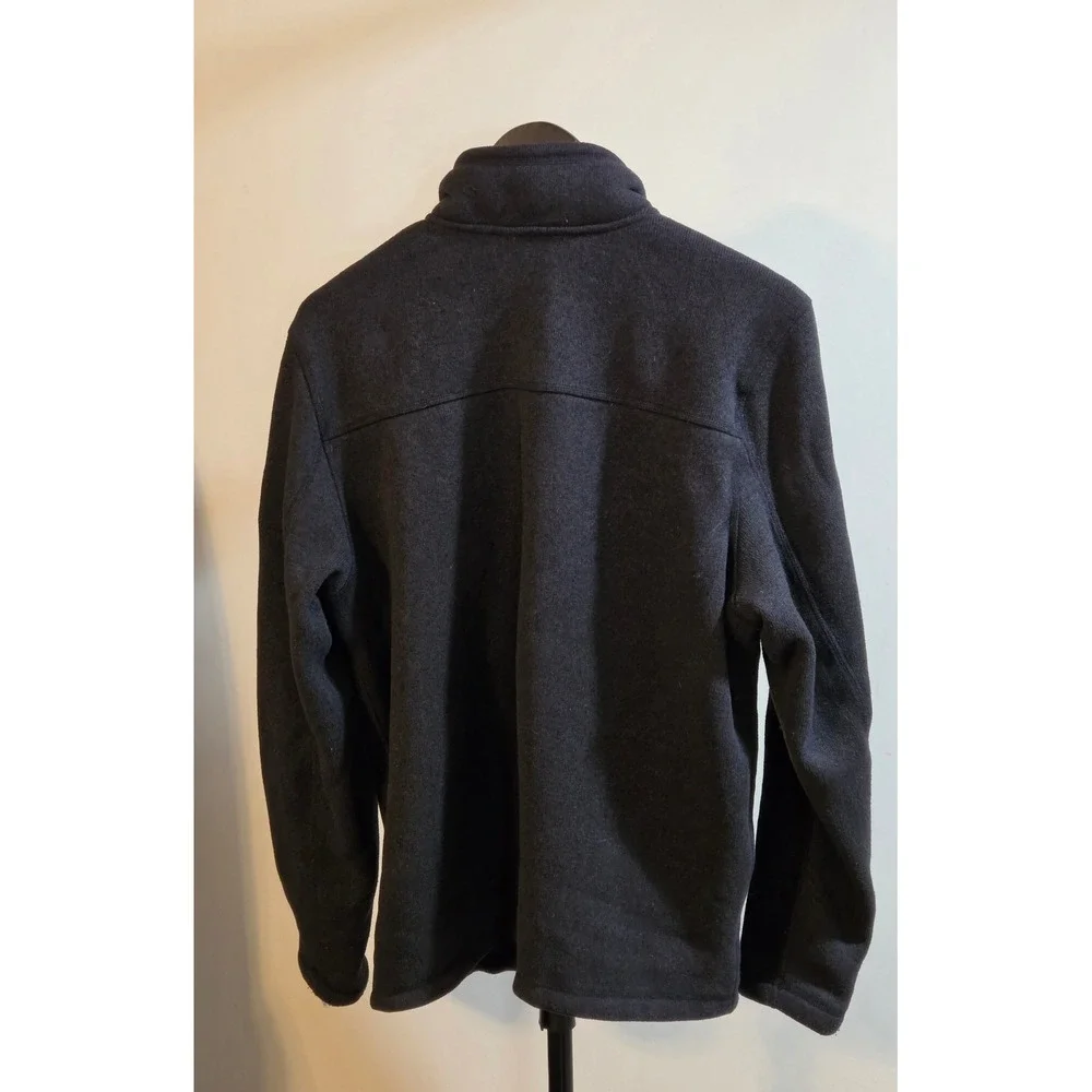 The North Face Gordon Lyons Full Zip Jacket Mens Size Medium Black Gatorade
